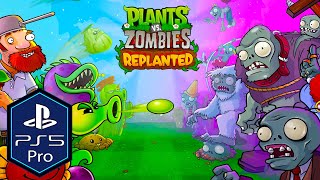 Plants vs Zombies Replanted PS5 Pro Gameplay [120fps]
