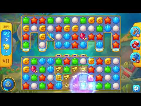 Fishdom 804 Level - NO BooSTERS