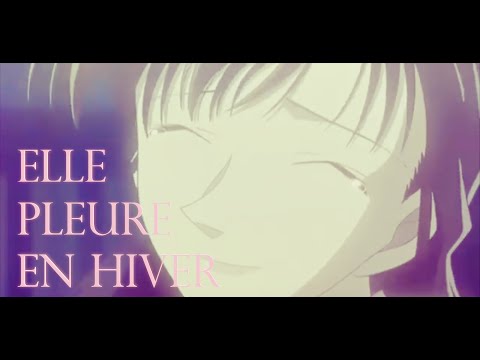 [AMV] Nighctore - ELLE PLEURE EN HIVER ~ ( Moji x Sboy ) ~ ( French lyrics)