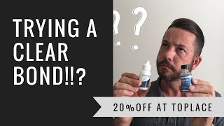Hair Replacement Hair System Review Trying the Clear Bond!!??