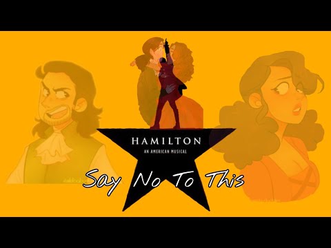Say No To This- Hamilton (LYRICS/KARAOKE)