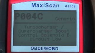 dtc p004c - қате кодын түсіндіру
