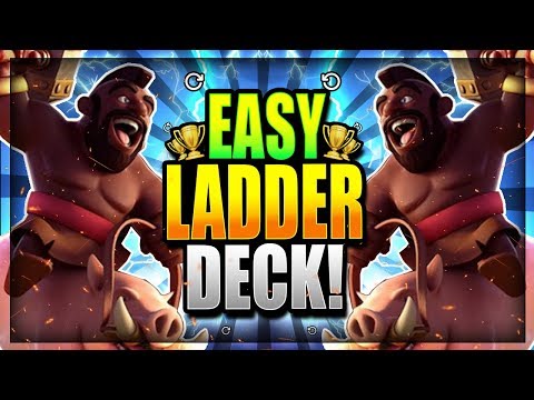 MY NEW FAVORITE HOG DECK!! 3.1 HOG TOO STRONG!! Clash Royale Hog Rider Cycle Deck