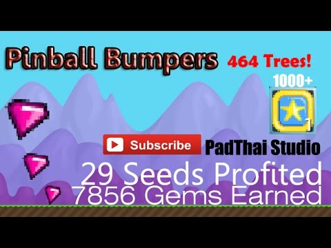 Growtopia | Farming 464 Pinball Trees
