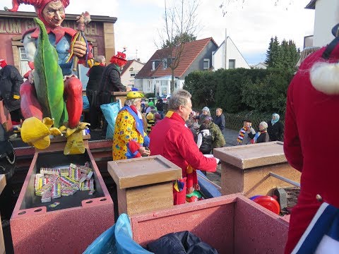 Mombacher Schissmelledienstagszug und Bohnebeitel-Abschluss i.d. MTV-Halle - 05.03.2019