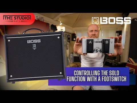 Boss Katana Solo function - Using A Footswitch