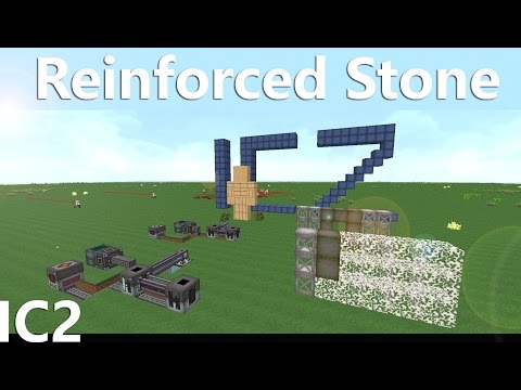 Tutorial: REINFORCED STONE / Construction Foam / CF Sprayer - IC2 Industrial Craft 2 [ENGLISH]