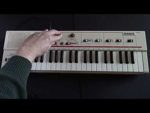 1981 Casio MT-40 Vintage Analog Bass Synthesizer & Drum Machine MT-41