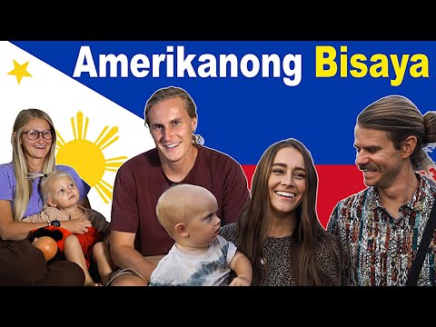 AMERIKANONG BISAYA 🇵🇭 American Family Tries Speaking Filipino Languages