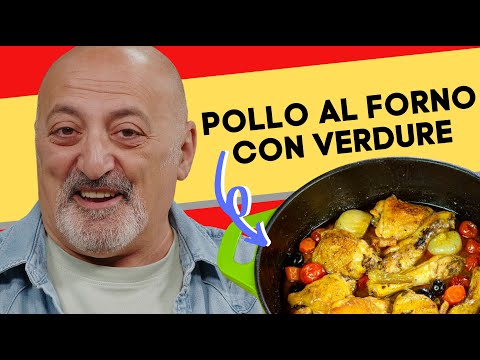 Baked chicken with vegetables