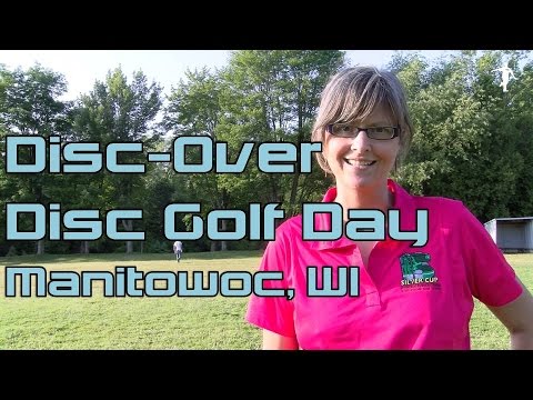 The Disc Golf Guy - Vlog #363 - Disc Over Disc Golf Day - Des, Jay, JohnE - Manitowoc Wisconsin