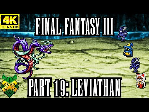 [PS5][4K] Final Fantasy III Part 19: Leviathan and Lake Dohr No Commentary | RhoxieRomps