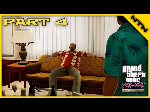 GTA Vice City Definitive Edition | Walkthrough Part 4 | No Commentary (PS5 60 FPS)
