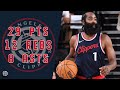 James Harden 29 Pts 12 Rebs 8 Asts Vs Suns 24 25 Season
