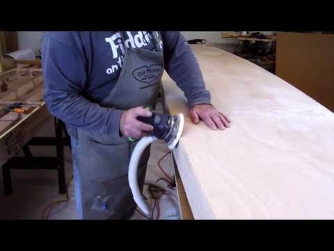Boardman 14 SUP Construction Video #19: Preparing for Fiberglass