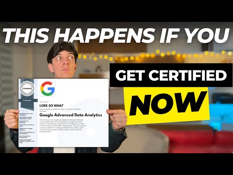 Should you Take the Google ADVANCED Data Analytics Certificate?