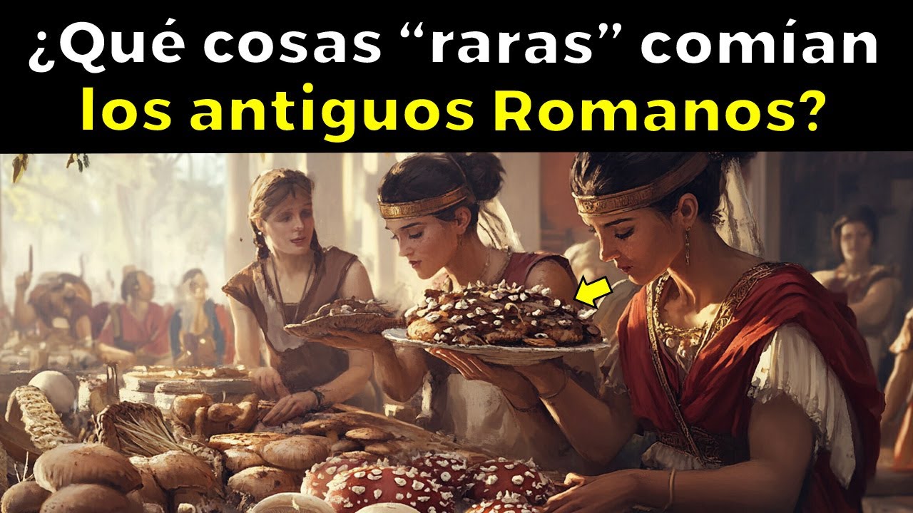 ¿Qué cosas "raras" comían los Antiguos Romanos antes de la Era Cristiana?