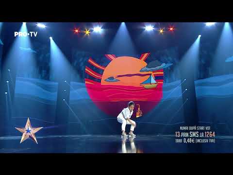 Fascinant ce simț ritmic are și ce show suprem face | Aris Negoiță - Românii au Talent