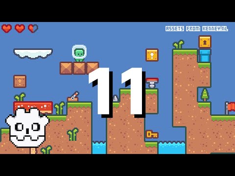 Pixel Platformer Tutorial / Code Along P11 (Sound Effects + Audio Busses) - Godot Engine