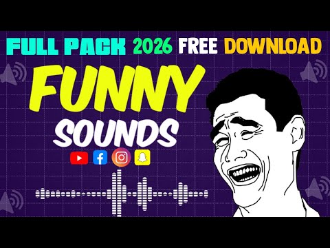🚀 New 2026 Funny 😜 Sound Effects Pack 📦 Meme + Funny Download Now 🤩 | Funny Sound Effects Pack |