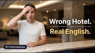 I Booked the WRONG Hotel Dates 😬 | Real English for Booking a Hotel | B1 Podcast |