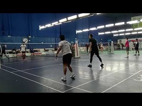 Badminton MuhibbahTeam Men's Double Sparring - Zulhelmi / Eizlan Vs Rakhavan / Sharm