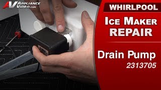 Ice Maker Repair - Drain Pump - Commercial & Household Refrigerator - Diagnostic & Repair