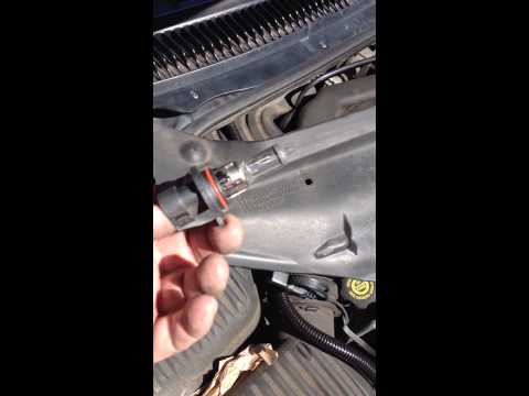 Pt.2 How to easily install headlight bulbs on a 2000 Chry 300M