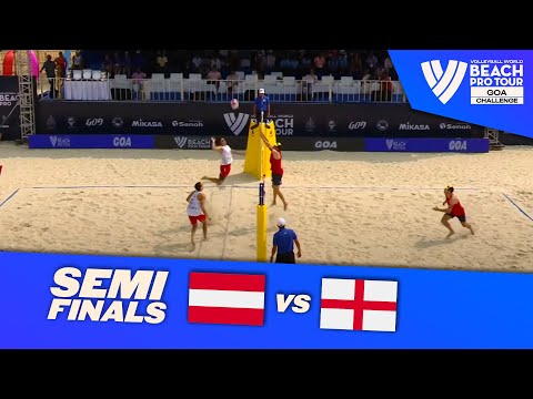 Seidl, R./Pristauz vs. Bello, Ja./Bello, Jo - Semi Finals Highlights Goa 2023 #BeachProTour