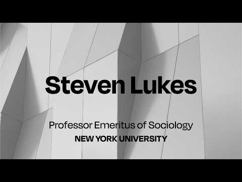 Critical Intent as a Form of Life: Interview with Steven Lukes