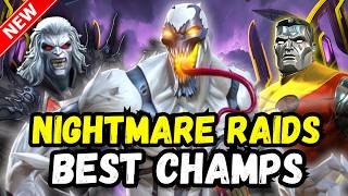 Best Champions RANKED For New Nightmare Raids! August 2026 MCOC