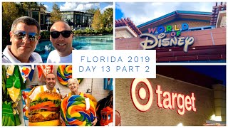 WALT DISNEY WORLD & FLORIDA VLOG - SEPT 2019 - DAY 13 PT 2 - DISNEY SPRINGS & SHOPPING IN TARGET