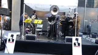 WHEN THE SAINTS GO MARCHING IN- 52ND ST JAZZFEST in NYC 10/26/2013