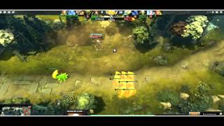 Dendi vs EG @ The Defense