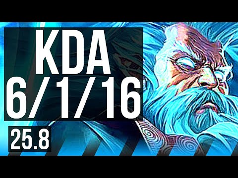 ZILEAN vs VLADIMIR (MID) | 6/1/16 | EUW Master | 25.8