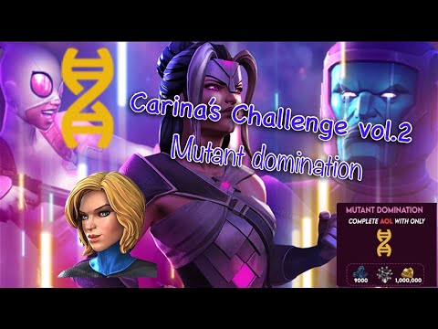 Apocalypse vs Invisible woman (abyss) - Carina's 2.0, mutant domination