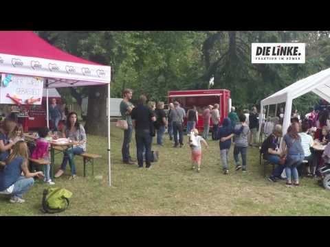 Sonne in #Fechenheim, Regen im #Sommerhoffpark