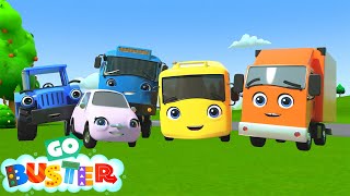 1 HOUR OF GO BUSTER 🚌 | Buster's Bubble Bath | Go Buster | Kids Learning Videos | Nursery Rhymes