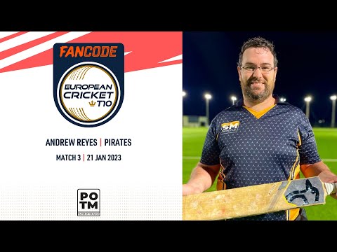 POTM: A.Reyes - ETR vs PIR | Highlights | FanCode ECT10 Gibraltar | Gibraltar 2023 | ECT23.003