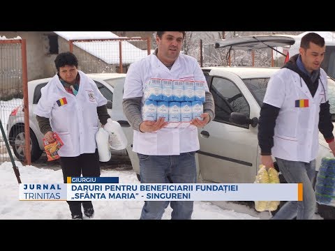 Daruri pentru beneficiarii Fundației „Sfânta Maria” - Singureni
