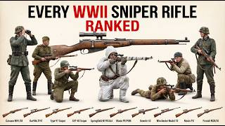 Every Sniper Rifle in WW2 RANKED from WORST to BEST