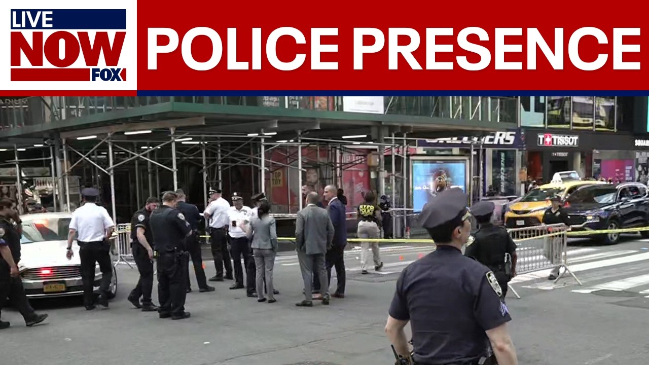 BREAKING: Heavy police presence in Times Square