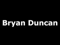 Bryan Duncan pista karaoke
