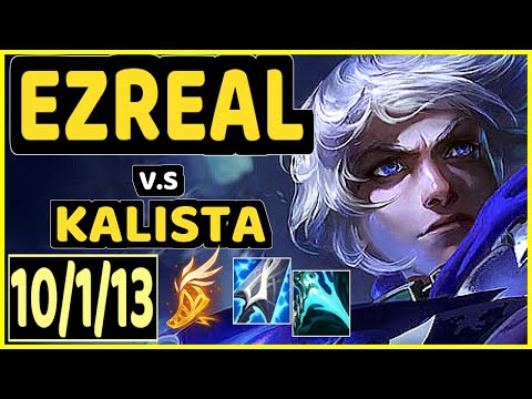 EZREAL vs KALISTA - 10/1/13 KDA BOTTOM ADC GAMEPLAY - EUW Ranked GRANDMASTER