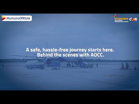 Behind The Scenes - #AOCC at Hyderabad Airport