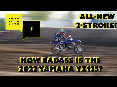 First Ride on the ALL NEW 2022 Yamaha YZ125!