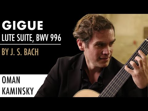 Lute Suite Gigue - Js Bach