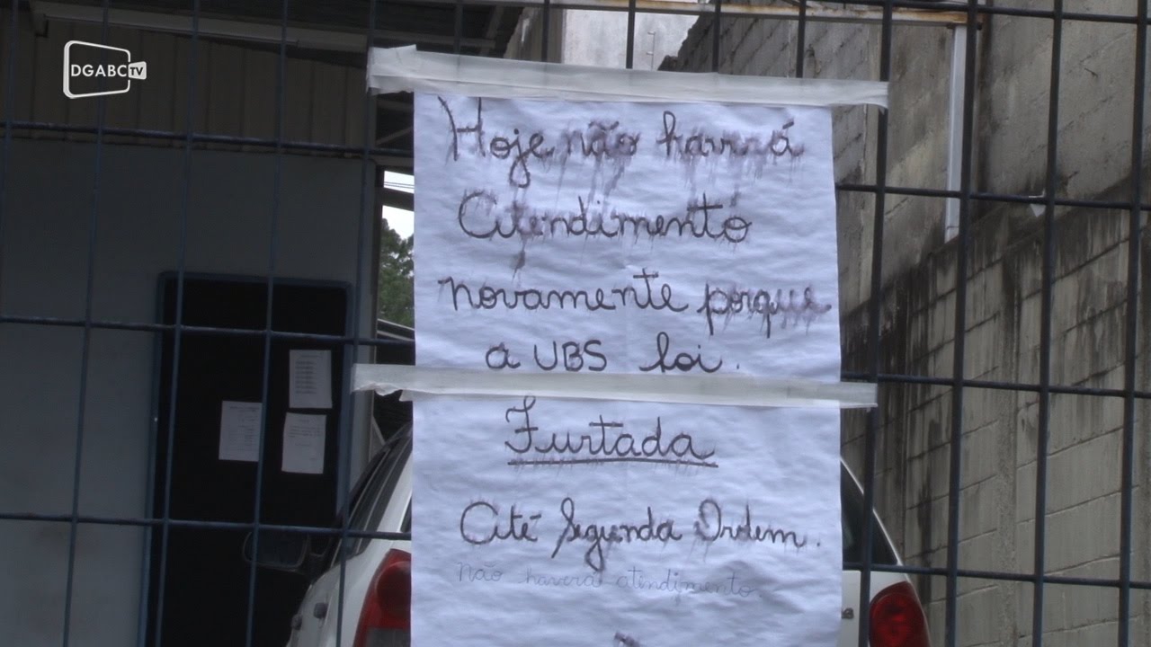 UBS Jardim Ruyce é fechada após segundo furto em uma semana