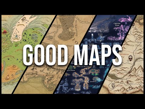 Exploring What Makes Good Fantasy Maps