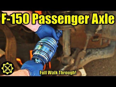 2004 - 2020 Ford F150 Passenger Side CV Axle (Drive Axle) Replacement!